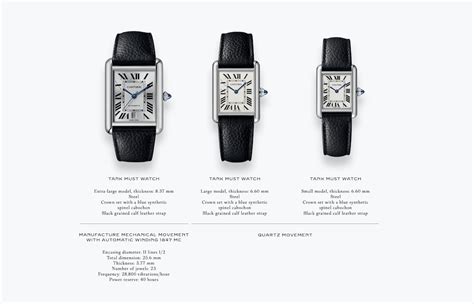 cartier tank must battery life|cartier tank must vs louis.